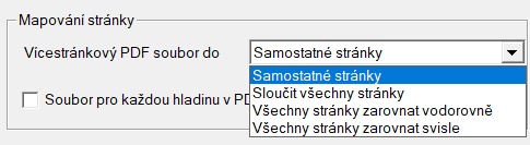 Viacstránkové PDF do DWG